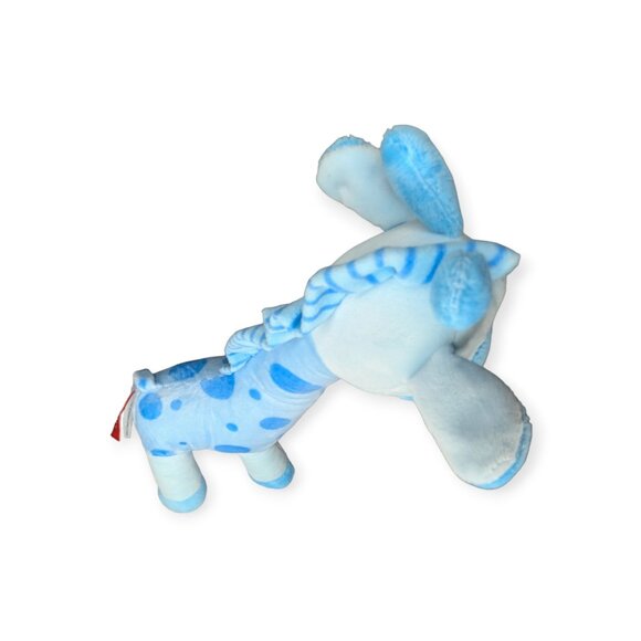 Gitzy Blue Polka Dot Giraffe Lovey Nursery NWOT - Picture 8 of 14